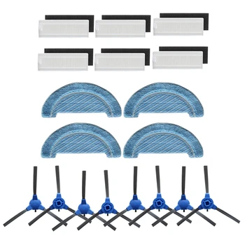 

ing Robot Accessories, Compatible with Conga 10090 ing Machine, Side Brushing Filter and Rag Combination