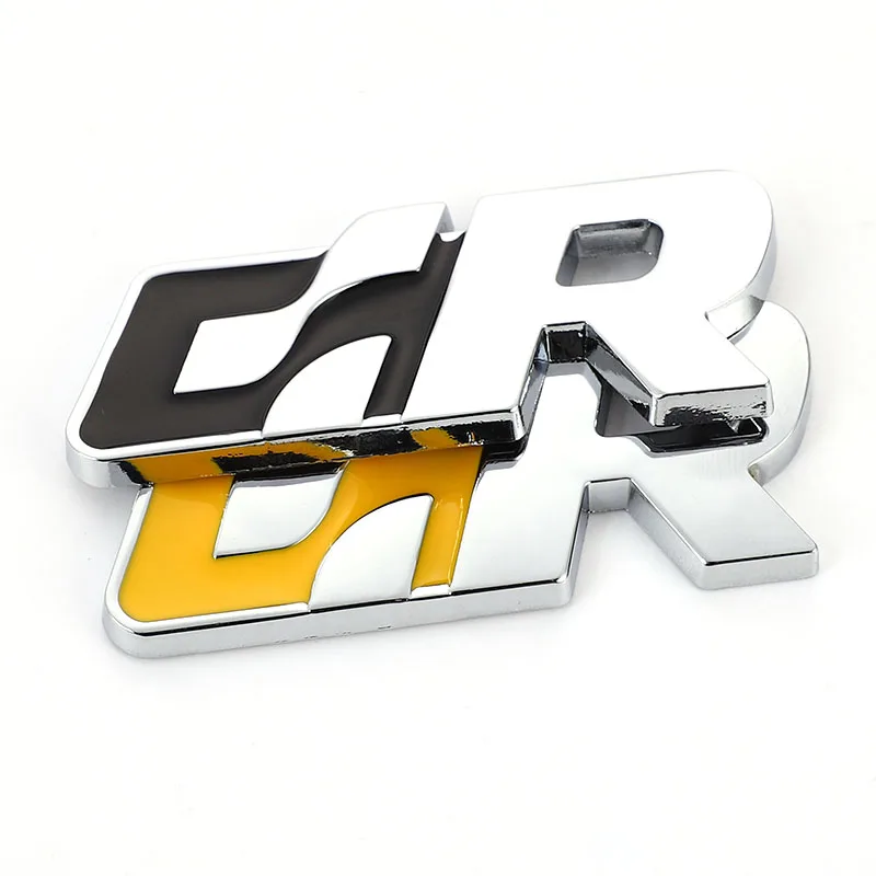 DHIHAA 3D RR Metal Logo Car Stickers Emblem Trunk Front Hood Grille Badge  Decal for All Cars and Bikes : : Car & Motorbike