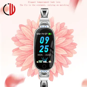 

CZJW Smart Wristband Woman S06 Fitness tracker Bracelet smartwatch for girl sport waterproof PK KW10 KW20