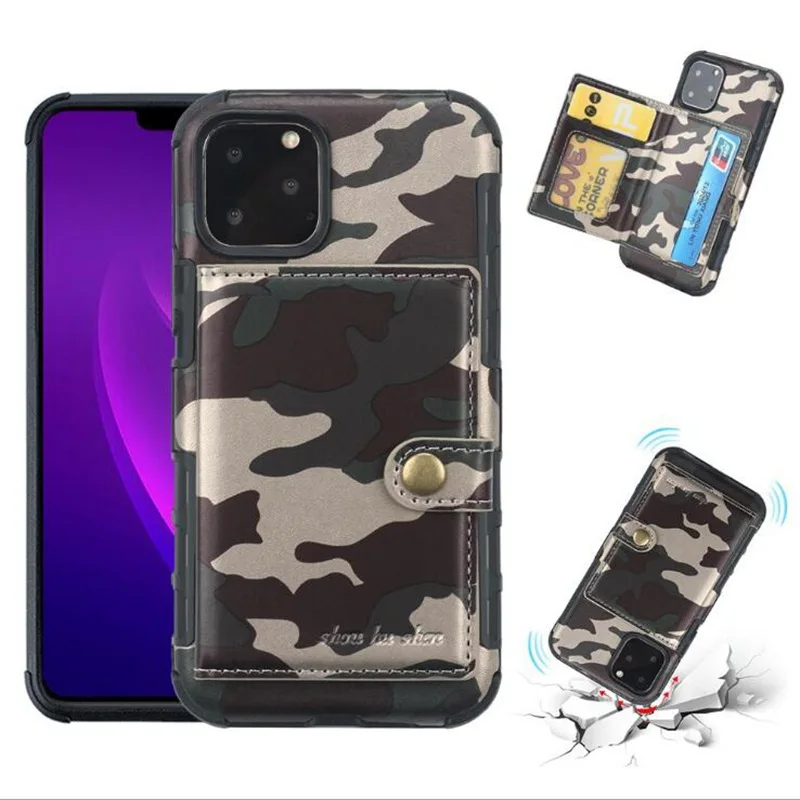 

11promax Wallet Cover For iphone 11pro max iphone 8 7 plus PU Leather Shockproof Case for iphone XS MAX iphone X 6S 6 Plus Case