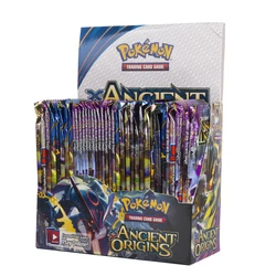 Jeu de commerce Pokemon, 324 pièces/boîte, origine antique, TCG, bouclier épée soleil et lune, évolution, Booster de cartes à collectionner en anglais 