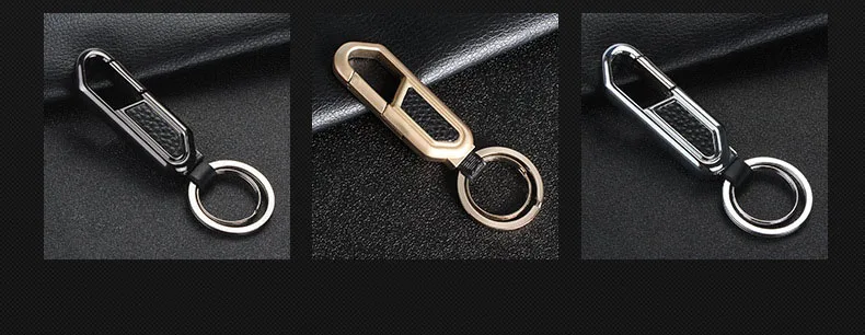 DIY EDC брелок из цинкового сплава гибкий держатель для ключей зажим Брелок для ключей для мужчин автомобильный ключницы Органайзер