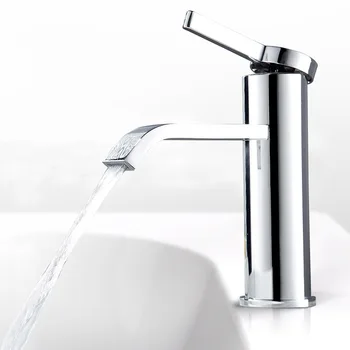 

Shower Room Water Tap Full Copper Subject Hotel Hotel B & B Toilet Restroom Electroplate Hot And Cold Mix Water Tap