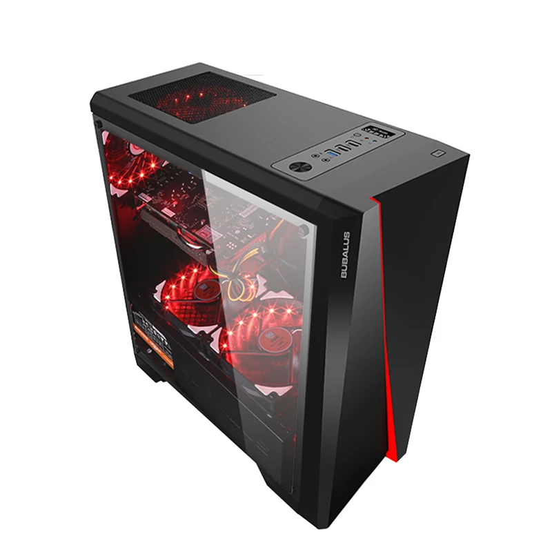  IPASON gaming PC Intel i5 8400 upgrade 9400F/GT740 LOL Gaming/office desktops Internet assembled co