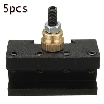 

5pcs/Set Turning Tool Holder 1/4\\\\\\\\\\\\\\\"-1/2\\\\\\\\\\\\\\\" Mini Lathe Quick Change Fit For TCMT CCMT