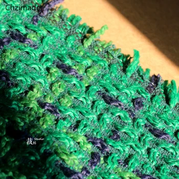 

Lychee Life 45x150cm Green Grid Polyester Fabric Handmade Fabric Cloth For Bag Pillow DIY Sewing Crafts