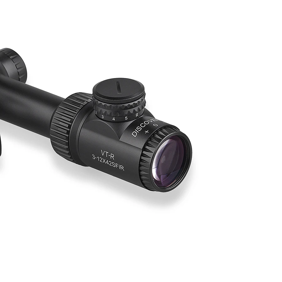 Tática com Roda Descoberta Vt-r Sfir Airsoft Riflescope Lateral Paralaxe Óptica Escopo Iluminado Retículo Vista Grande 3-12x42 6 Lunetas Riflescopes