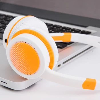 

Boys Girls Stereo Tangle Free On Ear 3.5mm Jack Portable Wired Headset Home Foldable Children Teens School Tablet Smartphones