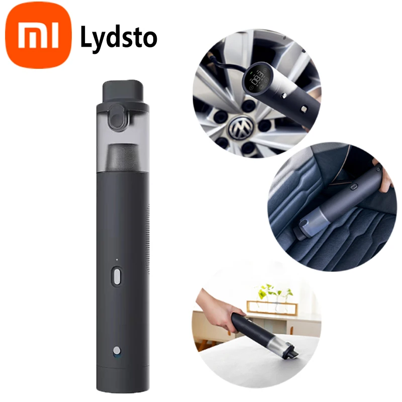 XiaoMi Lydsto 10000Pa 150PSI Mini Portable Wireless Handheld Vacuum Cleaner Multifunctional Suitable for Home Car Bicycle Office | Бытовая