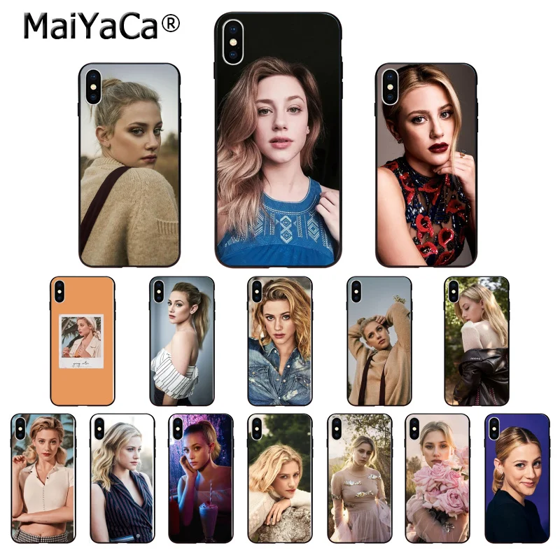 Мягкий высококачественный чехол Yinuoda Lili Reinhart Riverdale из ТПУ для iPhone 8 7 6 6S Plus X XS MAX 5 5S SE