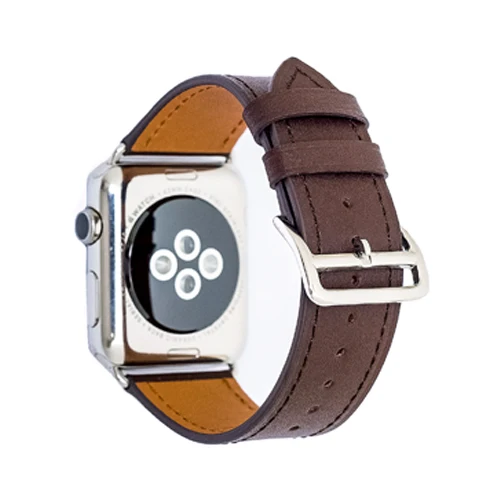 4 Кожаный ремешок для apple watch 5 4 полосным 44 мм 40 мм, 42 мм, 38 мм, ремешок Ремешок для наручных часов iwatch, версия 5/4/3/2/1 браслет - Цвет ремешка: 4