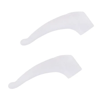 

ABGZ- 1 Pair Eyeglasses/Sunglasses/Spectacles Eyewear Ear Hook Lock Tip Holder (White)