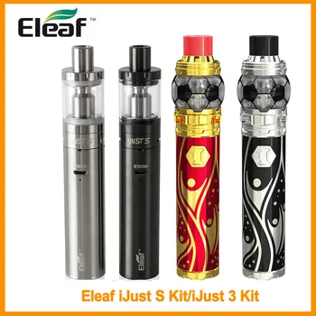 

Original Eleaf iJust 3 Kit/iJust S Kit 3000mAh Built Battery 80w Output Wattage Vape Pen Kit Electronic Cigarette Vapor