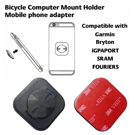 

Bicycle Accessory MTB Road Bike Computer UNIVERSAL Adapter Extended Mount Phone 3M Seat Holder For Garmin Mount