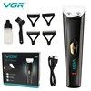 VGR 021 Hair Clipper Professional Personal Care Portable Barber Trimmer USB Rechargable Washable Barbershop Haircut VGR V021 6