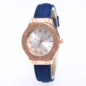 

Ebey cross-border for JOOM ladies watch popular leisure contracted scale belt quartz watch factory direct sale