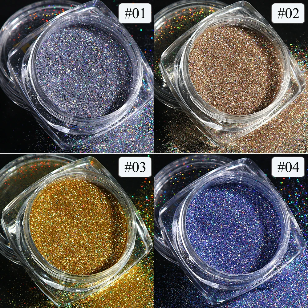 holographic Nail powder