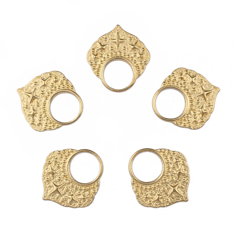 Raw Brass Earring Findings Brass Findings Wholesale Raw Brass