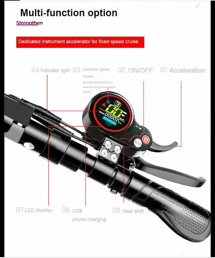 Foldable Electric Skateboard Two Wheels Electric Scooters Off Road Single Drive 500W 48V 35KMH Powerful Electric Bike (22)