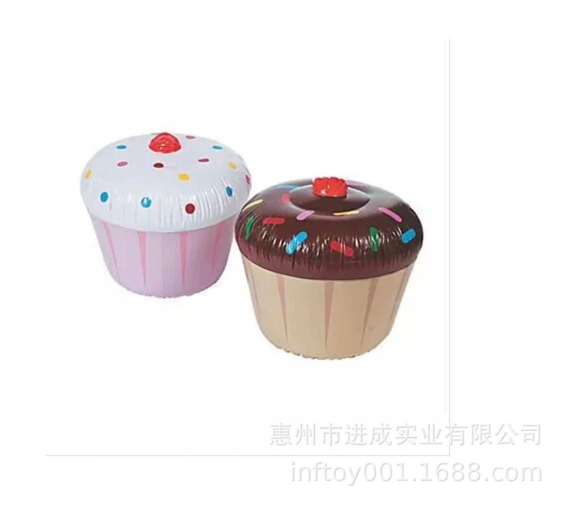 Inflatable Water Floating Cake Profession PVC Birthday Cake Decorations Stage Advertisement Props