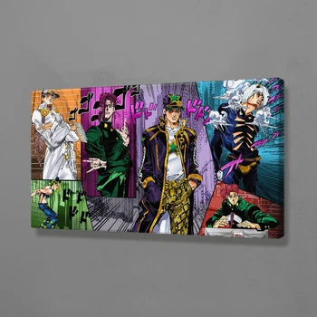

JoJo No Kimyou Na Bouken Main Character anime Poster Canvas Wall Art Decoration Prints Dorm Living Room Bedroom Decor Painting