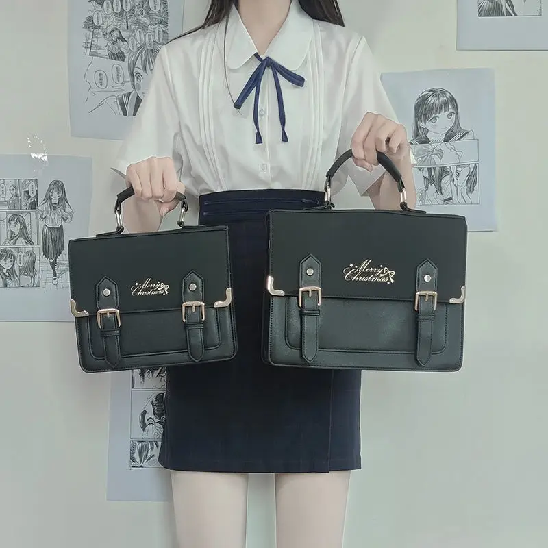 2022 Lolita bag Japanese school Uniforms Cute Ita bag Lolita JK SchoolBag for college Student Women Handbag Anime Shoulder Bag