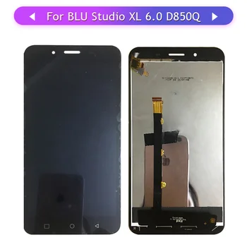 

Free Shipping Tested 5pcs Complete For BLU Studio XL 6.0 D850Q D850 Full LCD Display Touch Screen Glass Digitizer