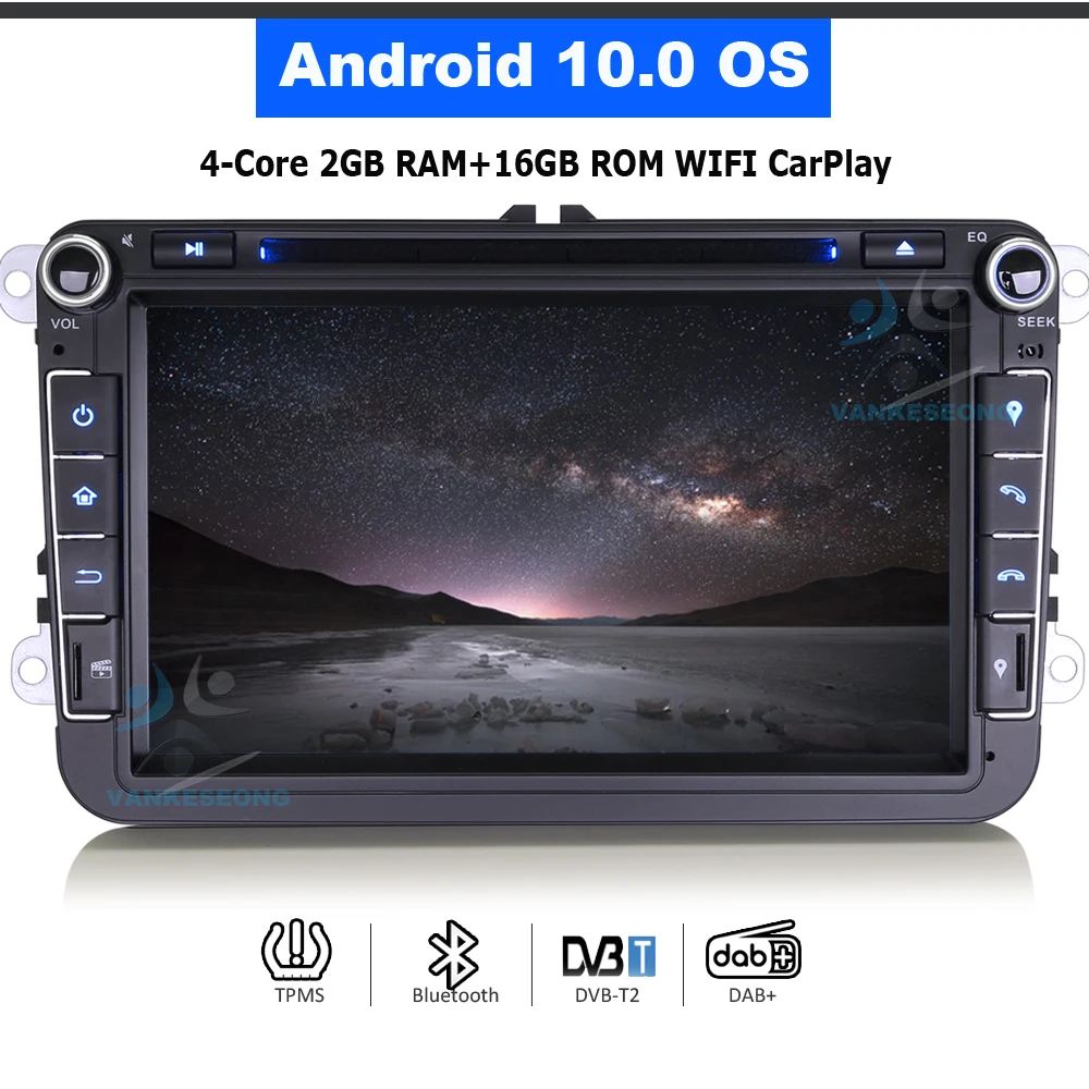 8-дюймовый автомобильный DVD-проигрыватель GPS Sat Nav для Volkswagen Passat CC B6 B7 Golf 5 6 Bluetooth Auto