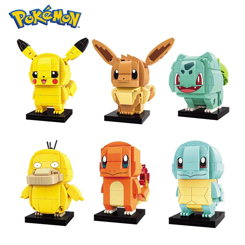 タカラトミーポケモンはレゴ粒子と互換性小さなビルディングブロックピカチュウとスピットファイアモデルキッズギフト Stacking Blocks Aliexpress