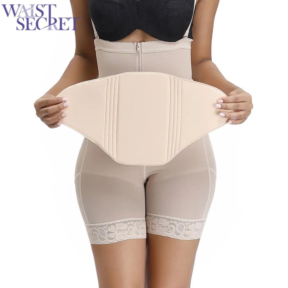 

WAIST SECRET Women Body Shaper Beige Postpartum Recovery Compression Abdominal Board Flattering Faja Ab Board After Liposiction