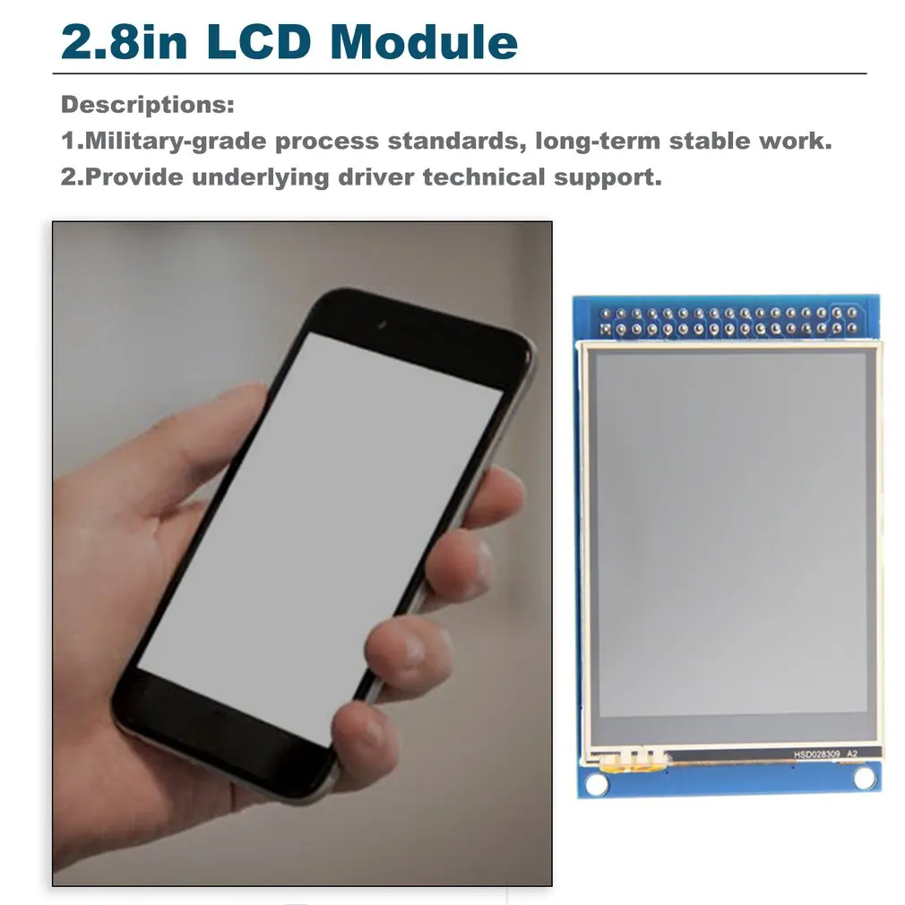 2,8 дюймов TFT lcd параллельный порт lcd разрешение 320*240 2,8 дюймов ЖК-дисплей модуль ЖК-дисплей плата с сенсорным драйвером IC ILI9341