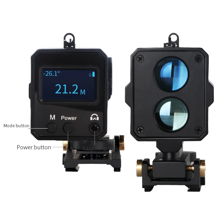 US $98.64 BOBLOV AK800 Riflescope Mini Tactical Outdoor Hunting Rangefinder 800m Measurement Range Finders Voice Broadcast Range Finder