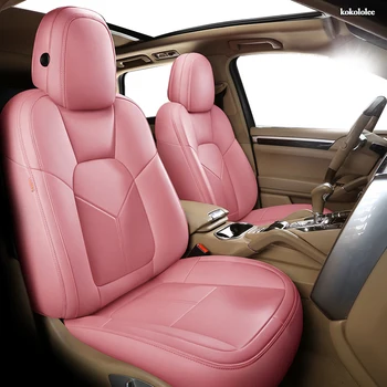 

KOKOLOLEE Custom Leather car seat cover For NISSAN Patrol Sunny QUEST Terra Navara NV200 Paladin KICKS MAXIMA Murano LANNIA auto