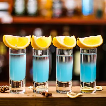 

60ML Lead-free Wine Glass Pausse Cafe Bar Wedding Party Mixologist Liqueur Tequila 2OZ Shot Glass Liquor Spirits Pulque Cup