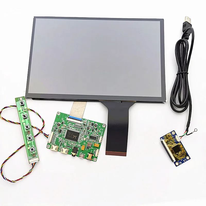 Módulo de Toque Polegada Display Capacitivo 2560x1600 Ips 2mini Hdmi Módulo Carro Raspberry pi 3 Jogo Xbox Ps4 Monitor 10.1 Lcd Kit - Imagem 3