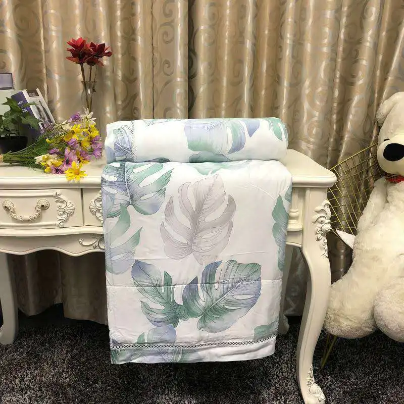 Tencel лиоцелл волокно тонкое одеяло для лета - Цвет: as picture show