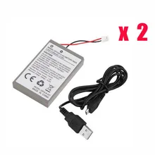 Аккумуляторная батарея usb зарядный кабель зарядное устройство для sony Playstation Dualshock 4 DS4 PS4 тонкий контроллер геймпад