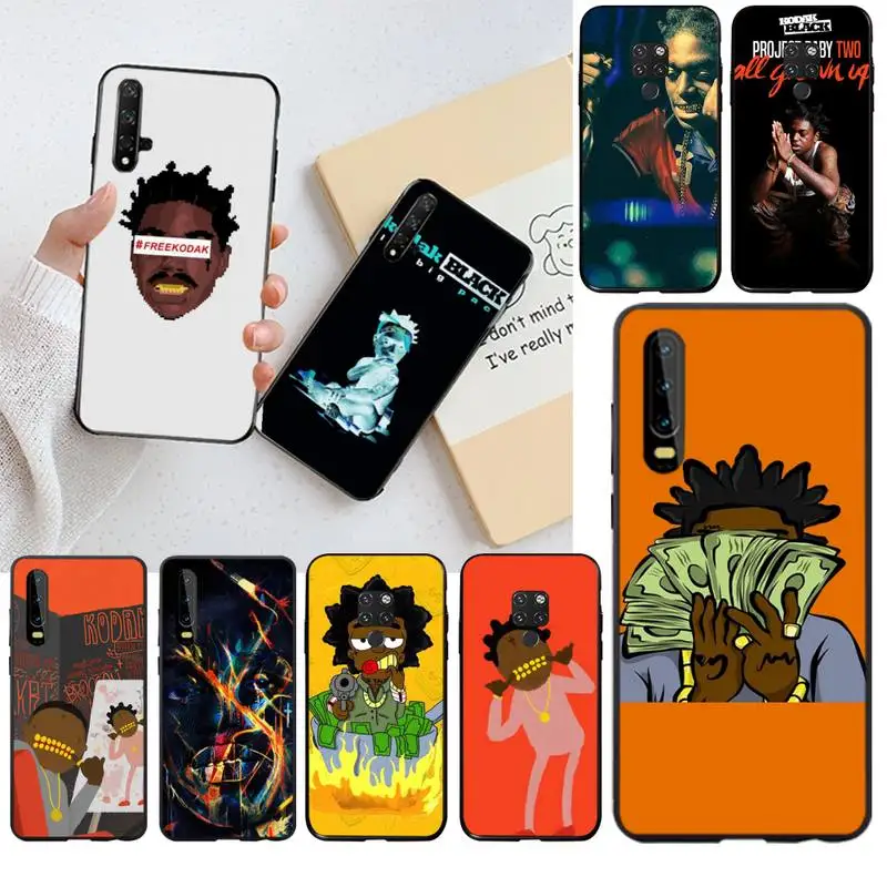 PENGHUWAN Kodak Nero Rapper Soft Silicone TPU Phone Cover for Huawei P30 P20 lite Mate 20 Pro lite P Smart 2019 prime