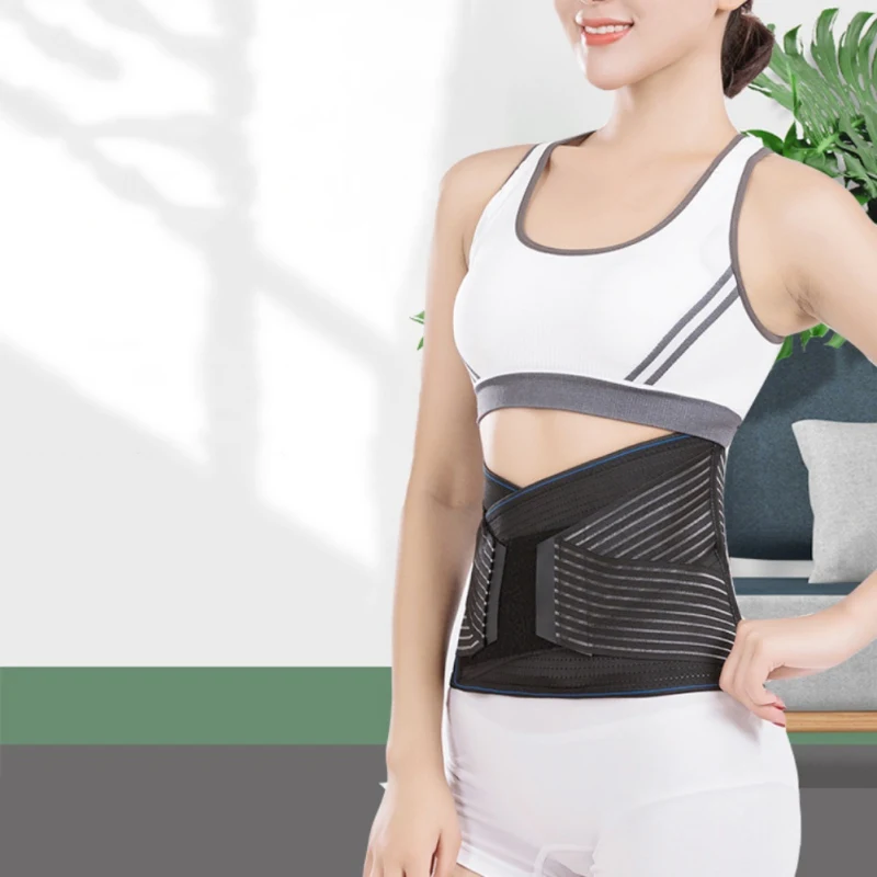 Магнитный самонагревающийся пояс для талии стальной костяный бар поясной ремень для мужчин и женщин поясничная поддержка поясной ремень терапевтический пояс
