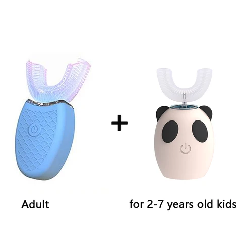 Electric Toothbrush VIP Link 360 Degree Automatic Toothbrush Cute Children Sonic Tooth Brush USB rechargeable