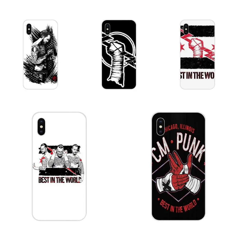 

Cool Wrestling Cm Punk Pattern Soft Cell Case For Galaxy Grand A3 A5 A7 A8 A9 A9S On5 On7 Plus Pro Star 2015 2016 2017 2018