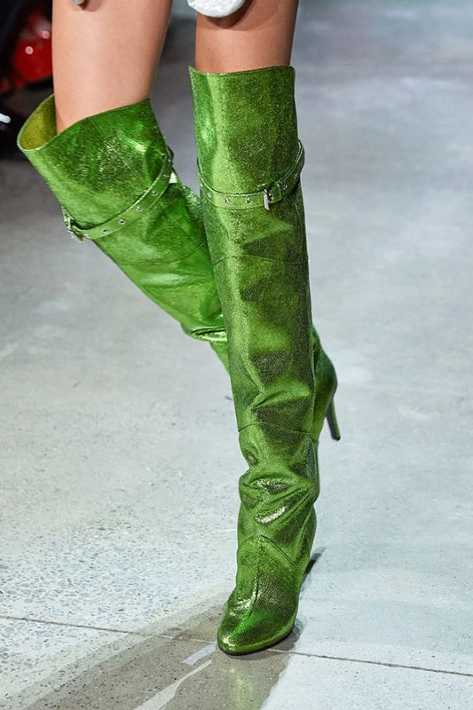 zebra thigh high boots