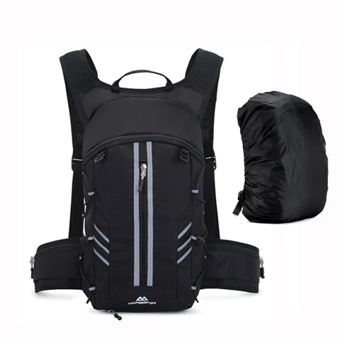 Balck NEWBOLER велосипедная сумка 10L, рюкзак для велоспорта, дышащий сверхлегкий горный велосипед, водонепроницаемая сумка для альпинизма, Пешие прогулки гидратация, водонепроницаемый рюкзак - Цвет: Balck