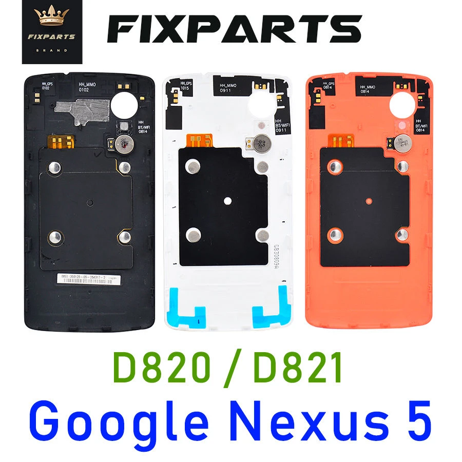trasera de batería para LG Google Nexus 5 D820 D821, piezas de repuesto de carcasa de puerta trasera, 4,95 ", Nexus 5X| | - AliExpress