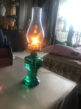 

H33cm Nostalgia Classic Kerosene Lamp Lantern Decoration Props Oil Lights Vintage Night Lights Lamp