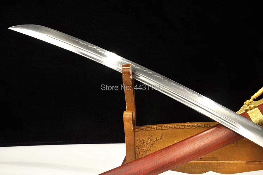 Chinese Qing Dynasty Imperial Guards Saber KungFu Broadsword Dao Sword Very Sharp T10Steel Clay Tempered WuShu Broad Knife