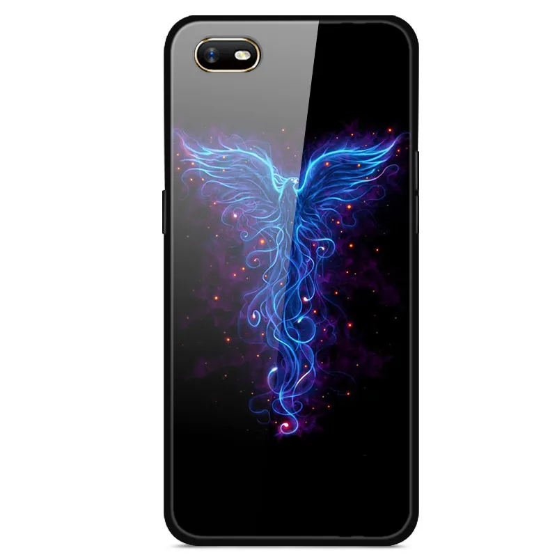7 Чехол из закаленного стекла для OPPO A1K мягкий чехол для телефона бампер Coque твердая задняя крышка для OPPOA1K чехол A 1 K A1 K CPH1923 чехол 6,1'' - Цвет: 7