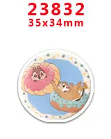 PR23832 30 шт./акриловое плоское украшение из смолы с плоским задником diy украшения аксессуары DIY материалы ручной работы PR23733 - Цвет: PR23832
