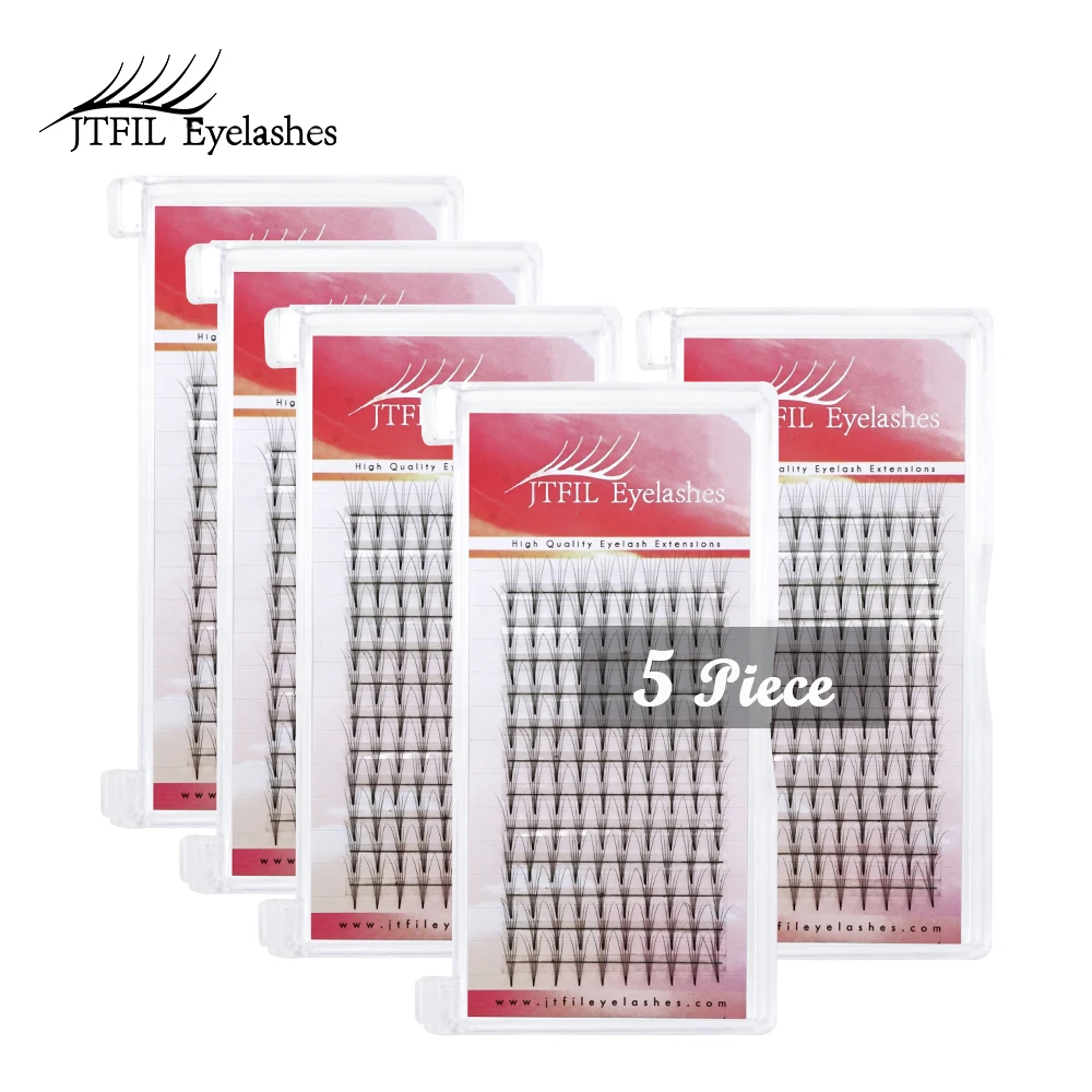 

Fans EyeLash Russian Volume Pre-made Professional Eyelash Extensions C&D Curl Eyelash Extension Faux Mink JTFIL Hand Made Cils