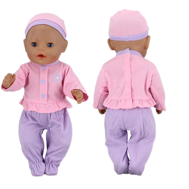 2022 New Down jacket + leggings Doll Clothes Fit For 18inch/43cm born baby Doll clothes reborn Doll Accessories 5